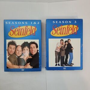 Sony Seinfeld DVD Box Set Seasons 1 2 & 3 Comedy Sitcom Collection | 40 Episodes